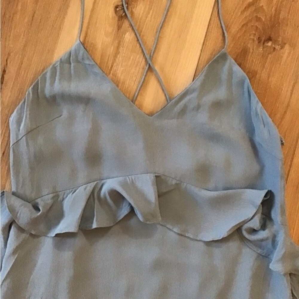 Elliat Rapture Ruffle Maxi Dress M NWT - Picture 3 of 9